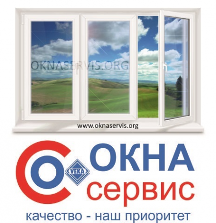 Логотип компании Окнасервис